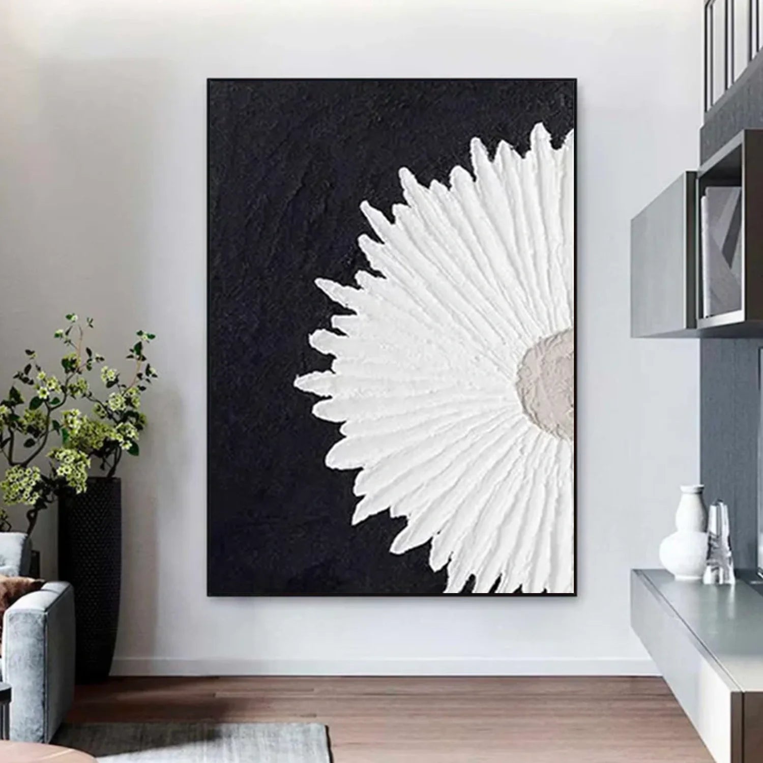 Minimalist Textured Canvas Art #MM335