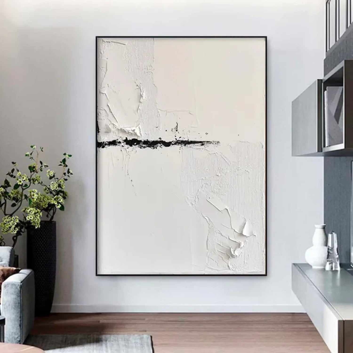 Minimalist Textured Canvas Art #MM336