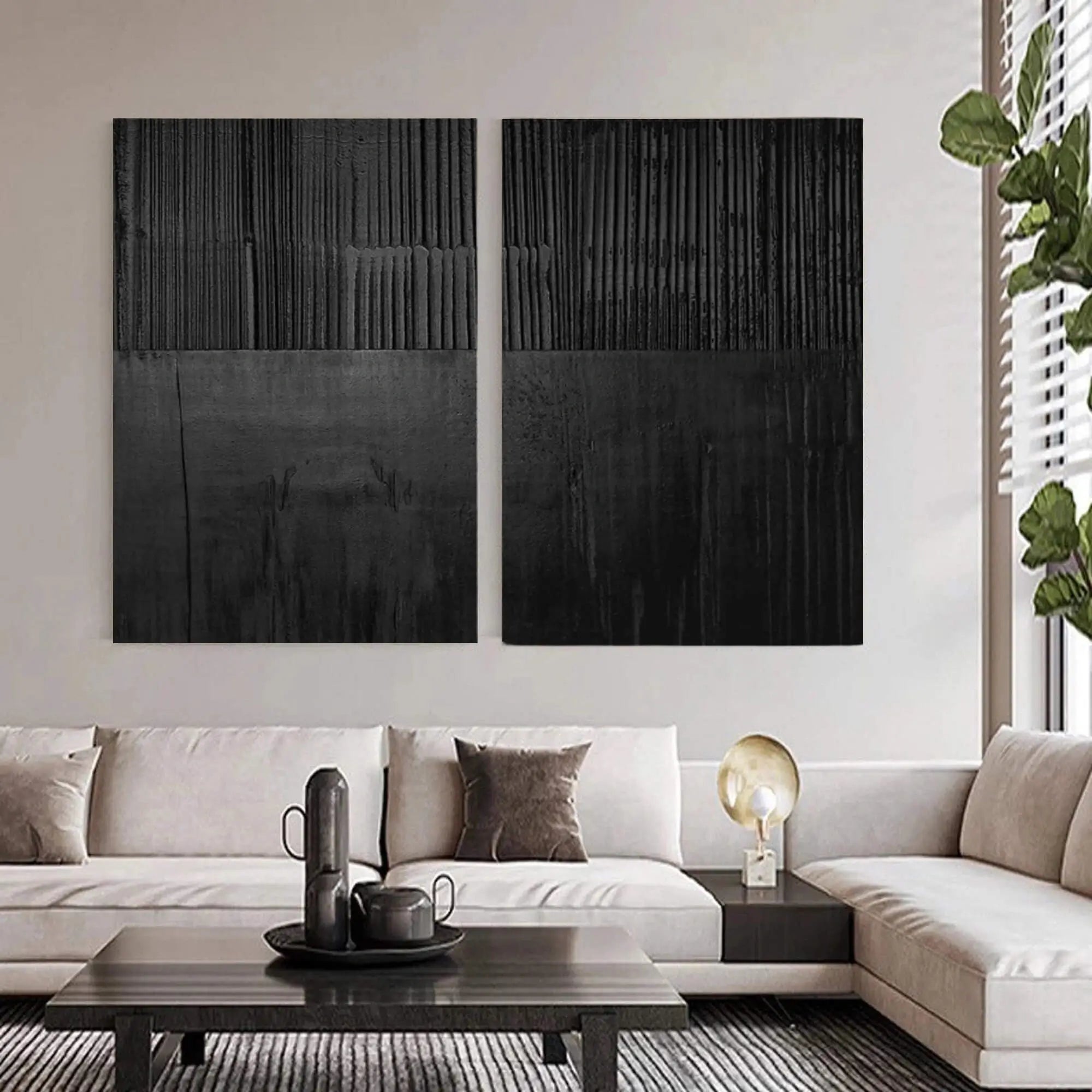 Minimalist Zen Set of 2 #MZ028