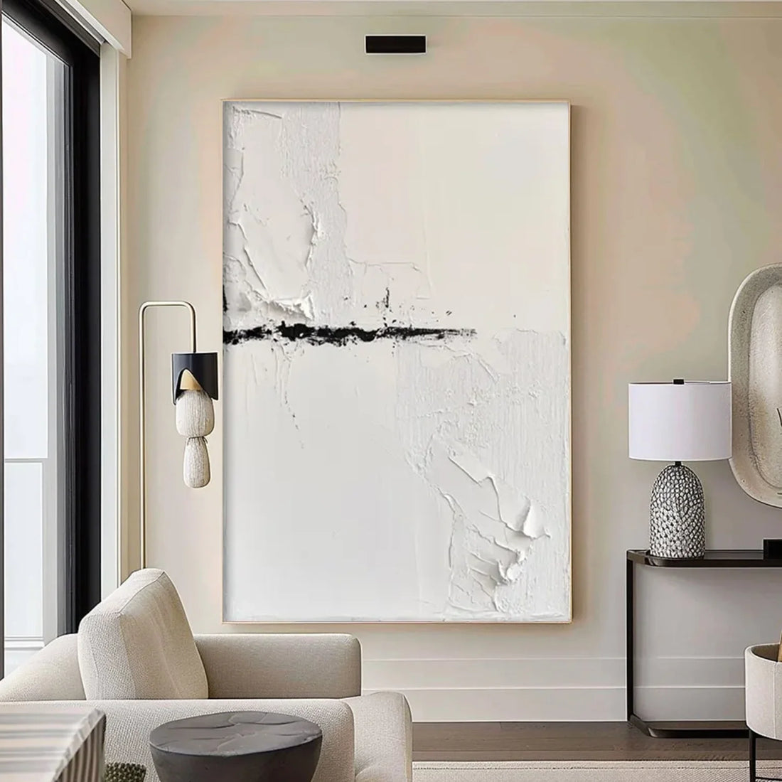 Minimalist Textured Canvas Art #MM336