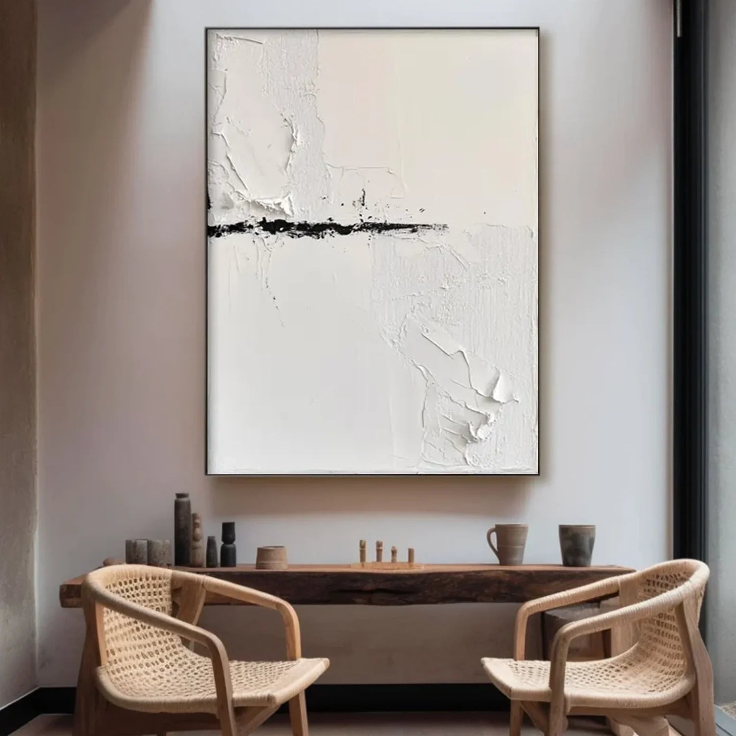 Minimalist Textured Canvas Art #MM336
