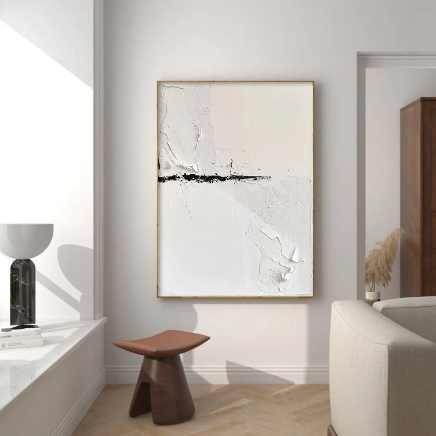 Minimalist Textured Canvas Art #MM336