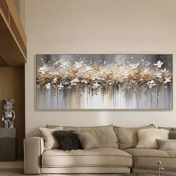 Flower & Tree Abstract Textured Wall Art #ML100