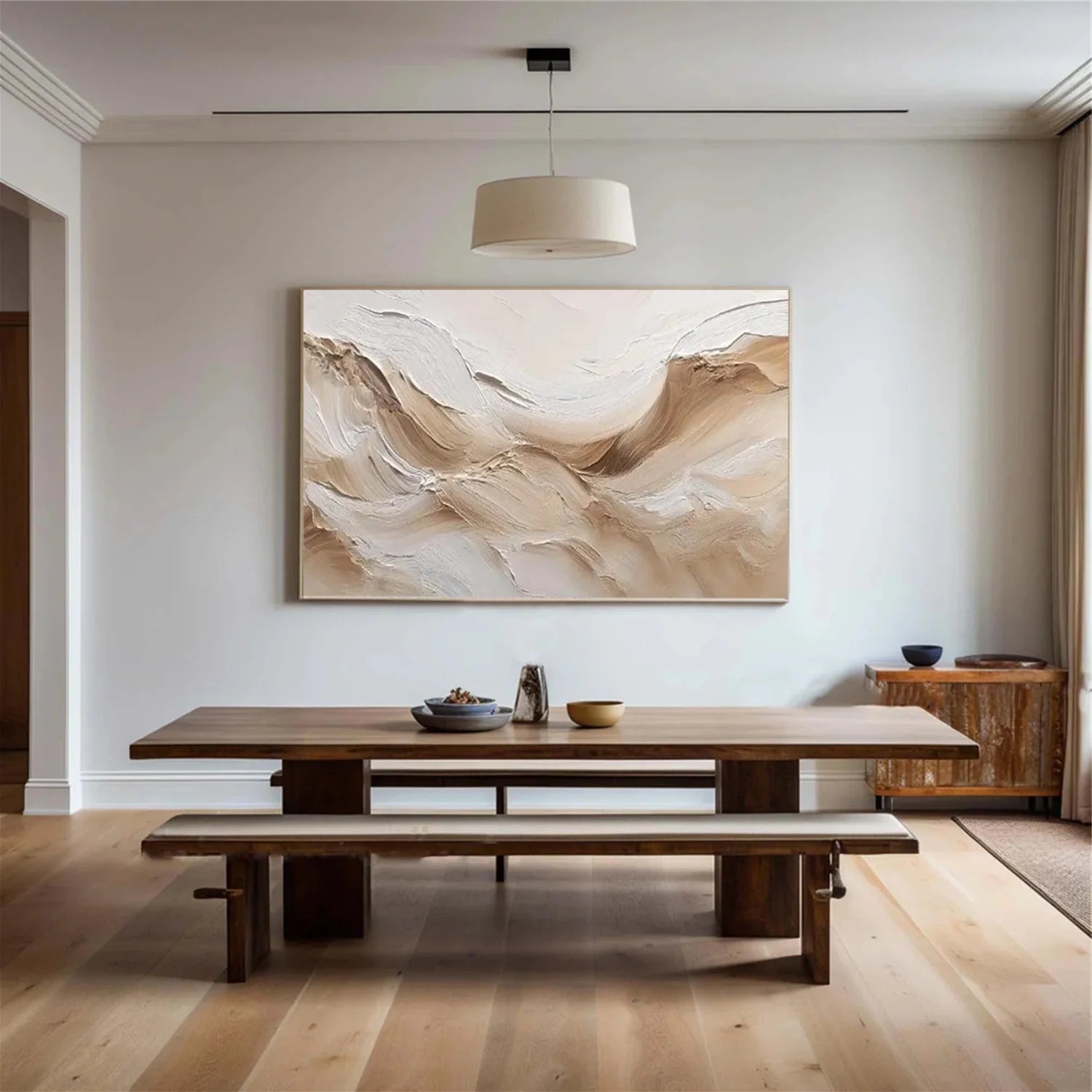 Minimalist Textured Canvas Art #MM372