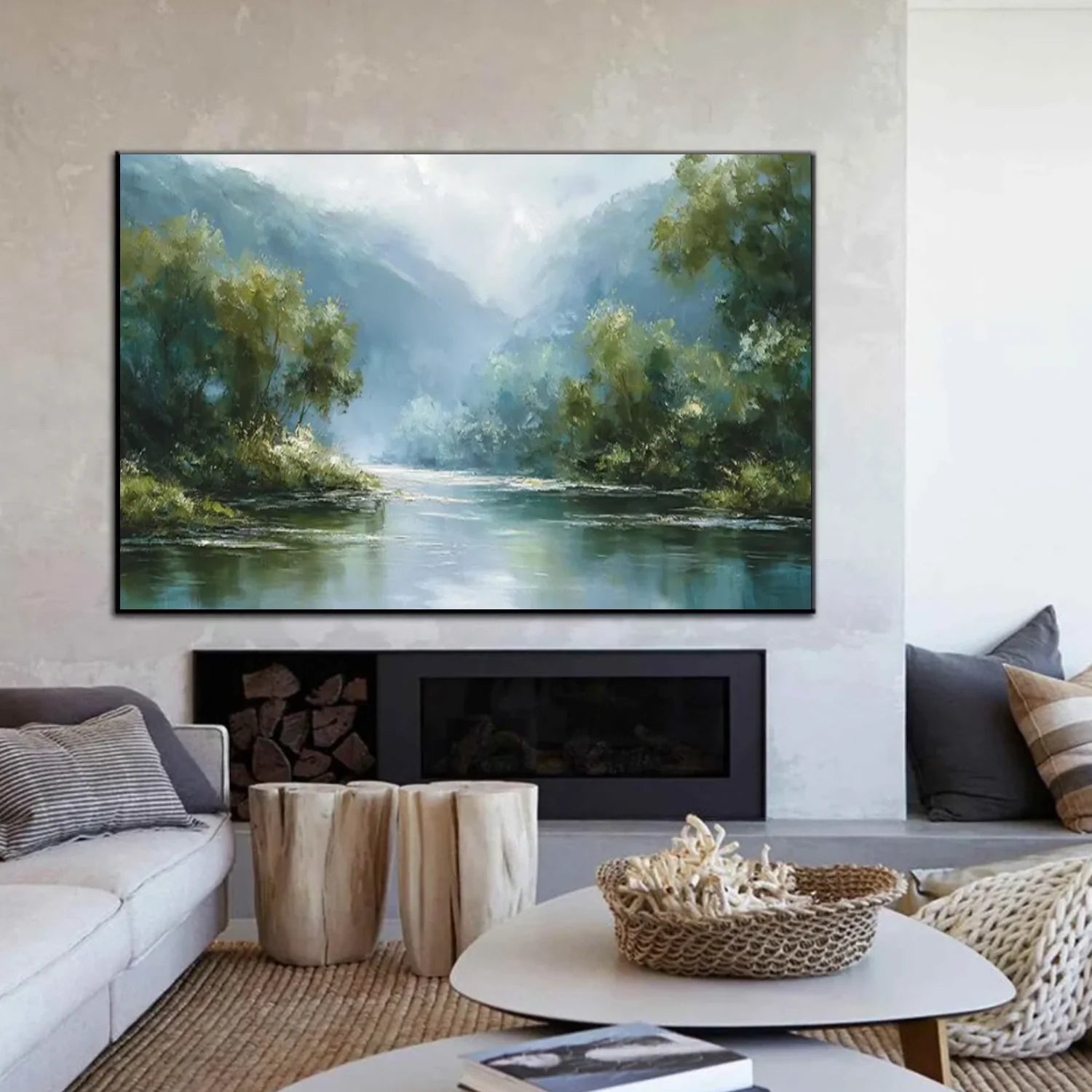 Sea & Sky Abstract Wall Art #MS250