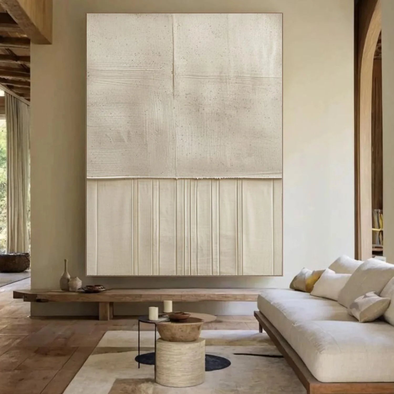 Minimalist Textured Canvas Art #MM357