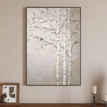 Flower & Tree Abstract Wall Art #ML195