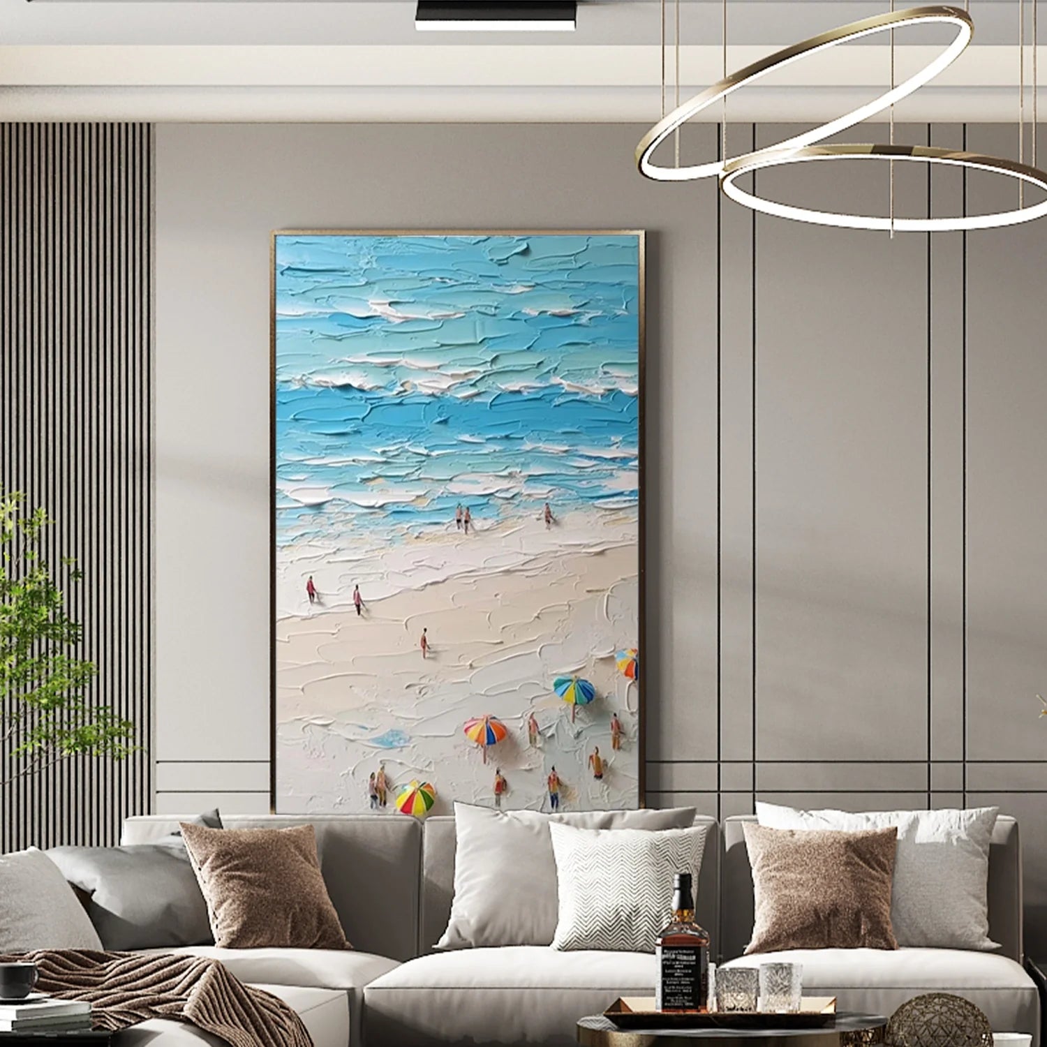 Swimming Sport Textured Wall Art #SA031