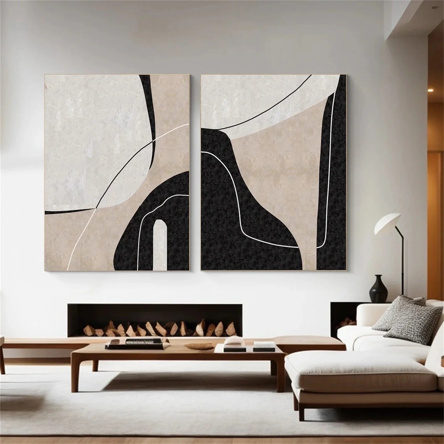 Abstract Tranquility Set of 2 #WS558