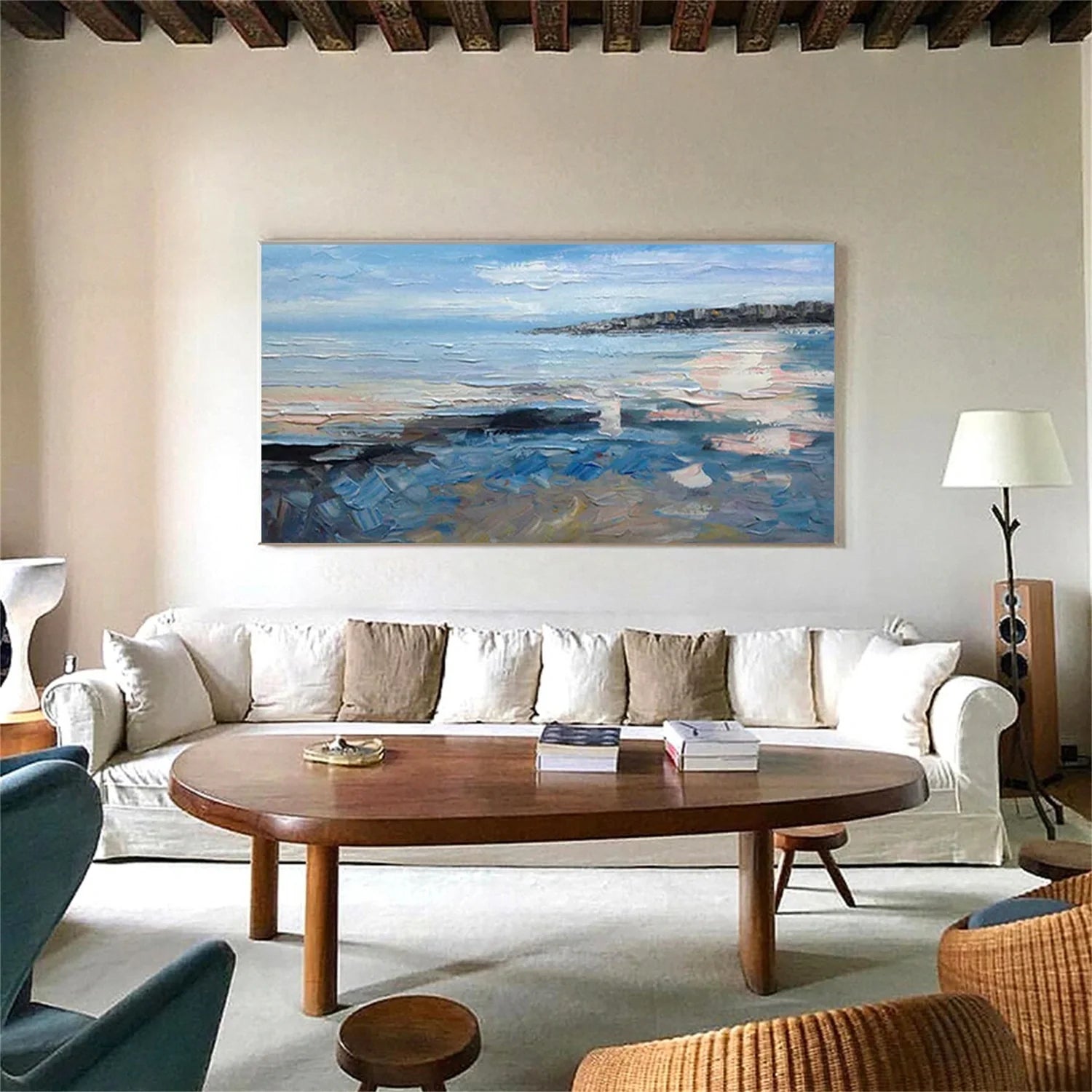 Sea & Sky Abstract Wall Art #MS297