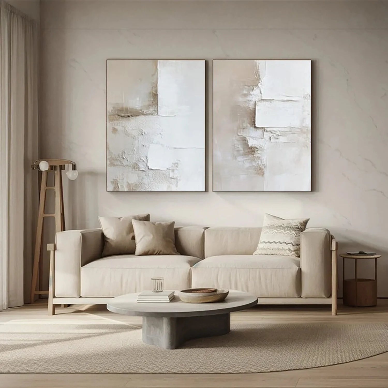 Abstract Canvas Art Set of 2 #WS979