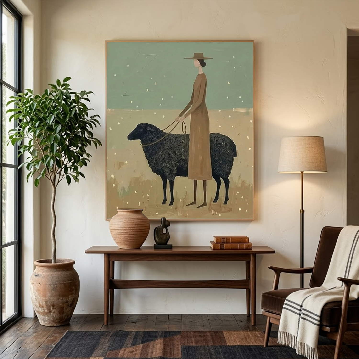 Vintage Americana Art #VA065
