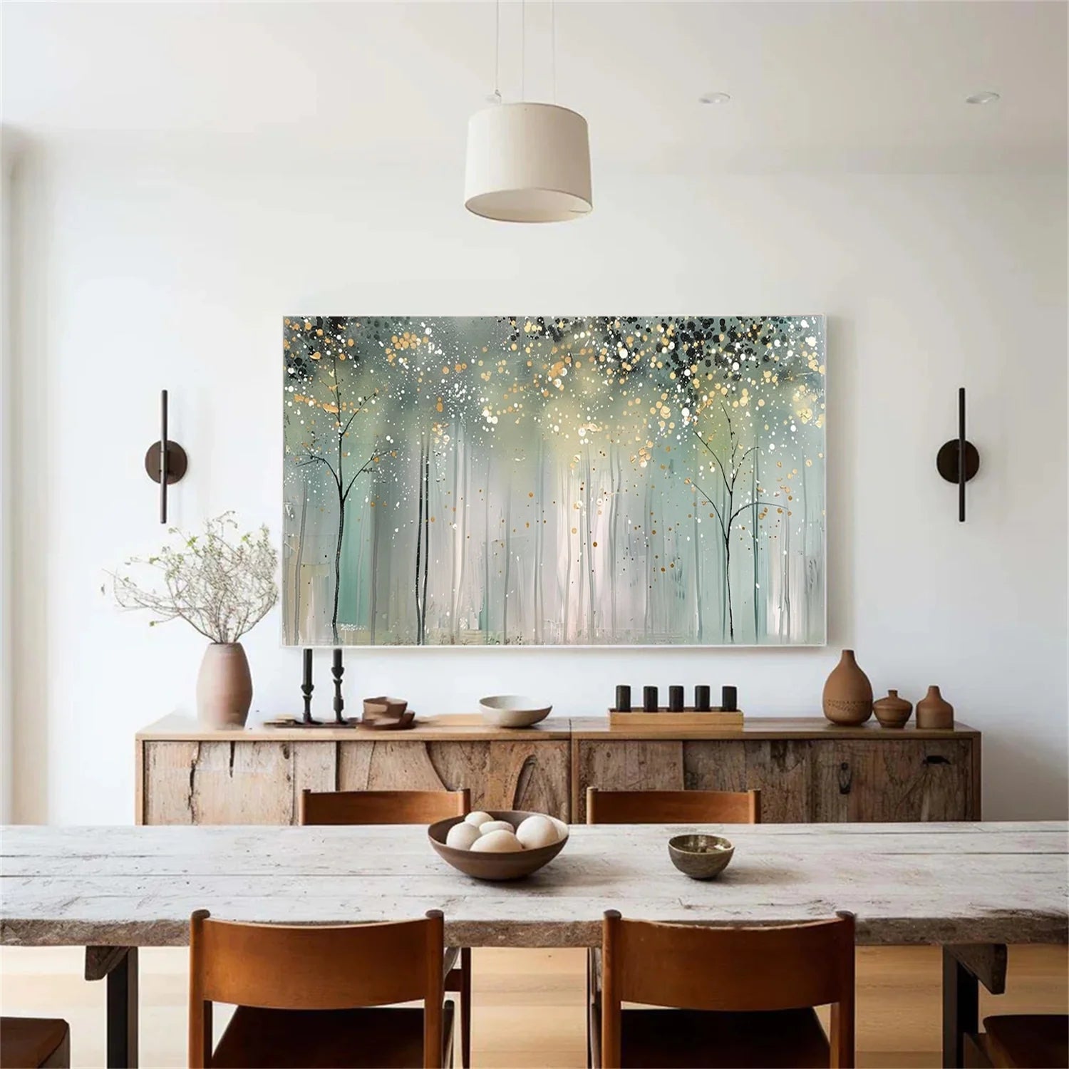 Flower & Tree Abstract Wall Art #ML251