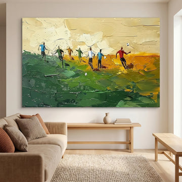 Football Sport Textured Wall Art #SA097