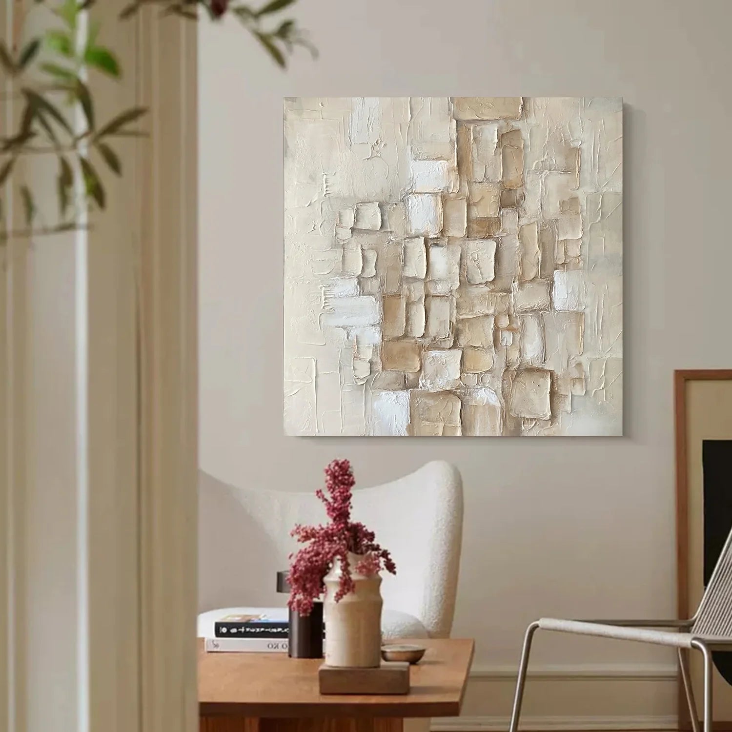 Abstract Textured Canvas Art #WS822