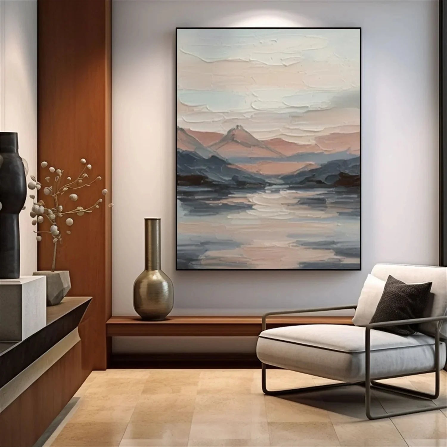 Sea & Sky Abstract Wall Art #MS262