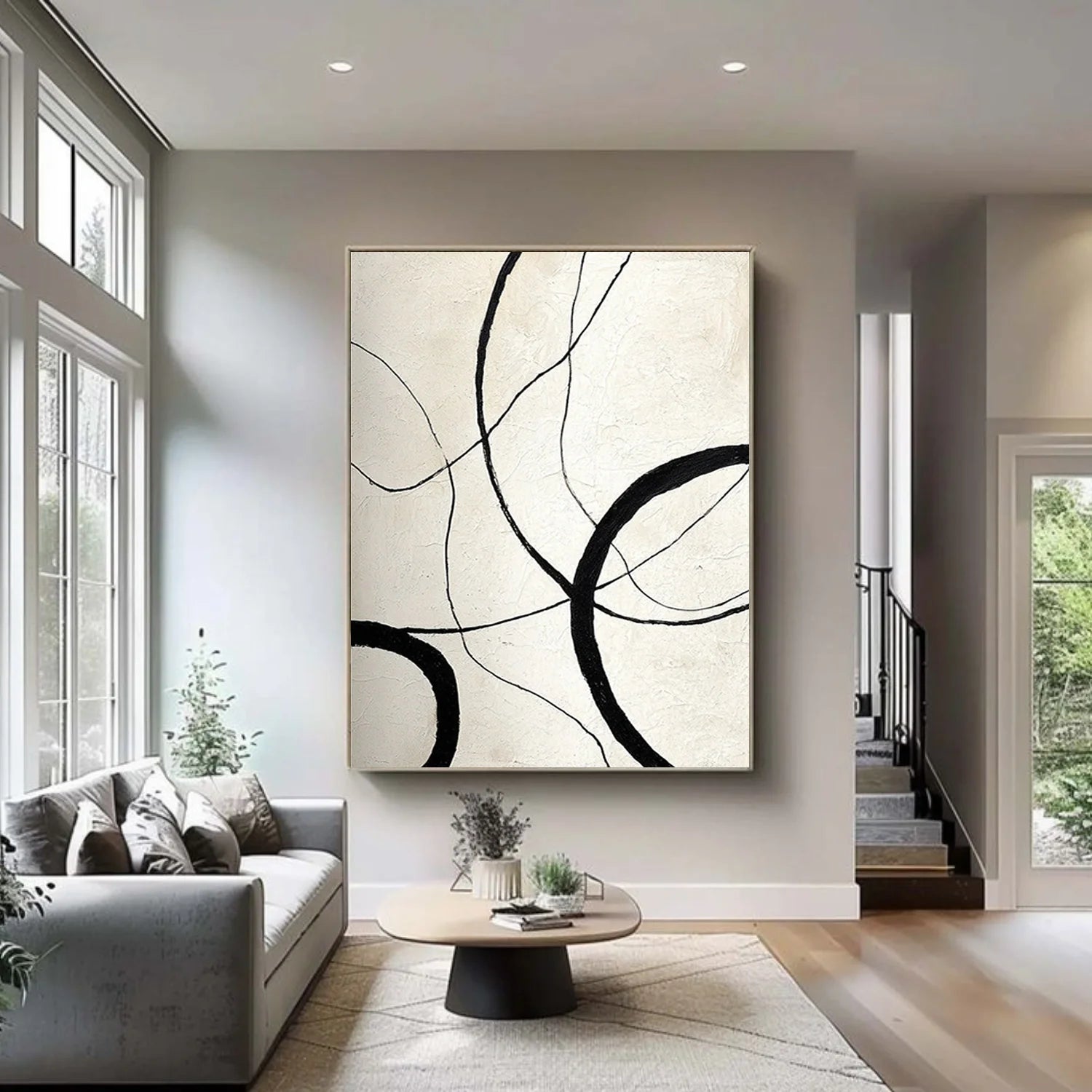 Abstract Canvas Art #WS1059