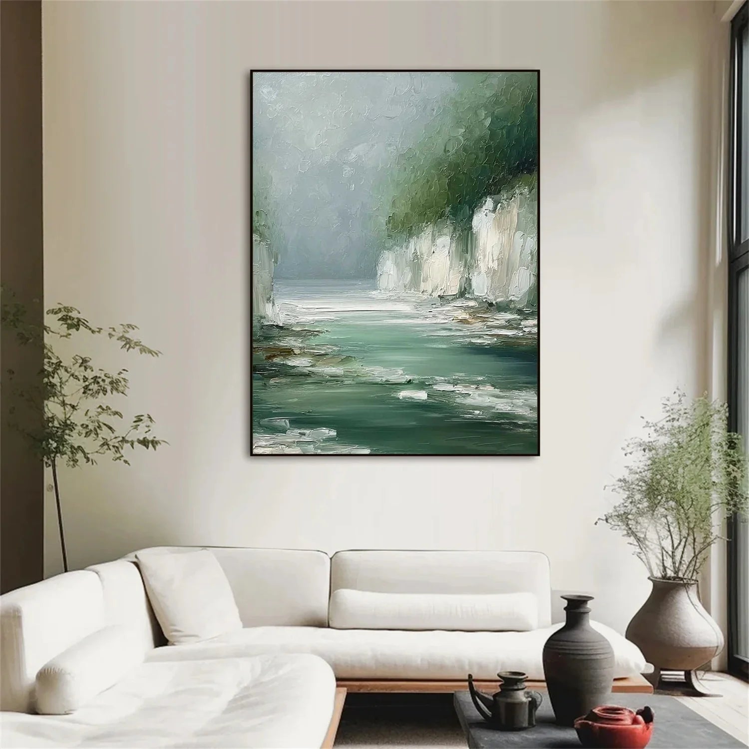 Sea & Sky Abstract Wall Art #MS279
