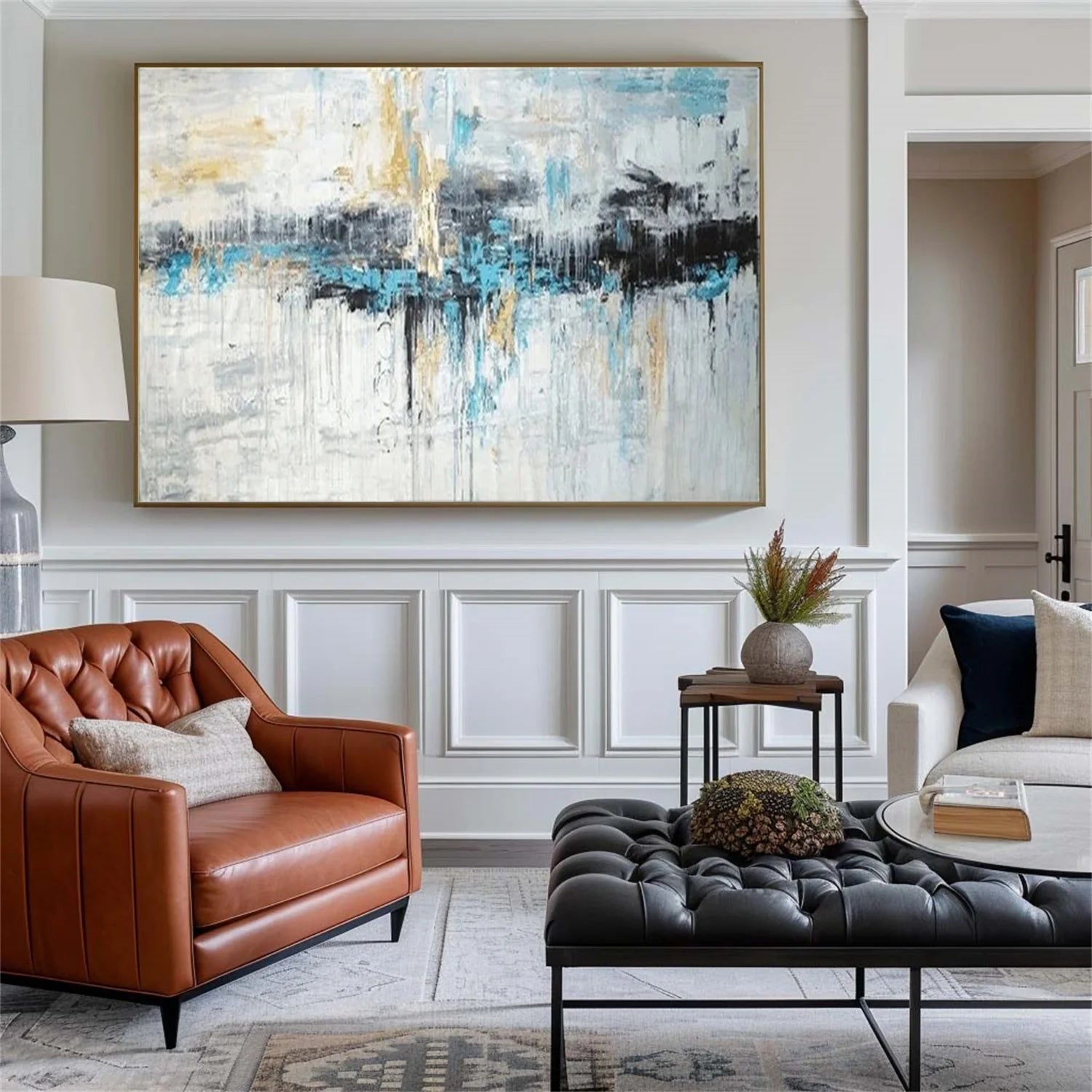 Abstract Canvas Art #WS694