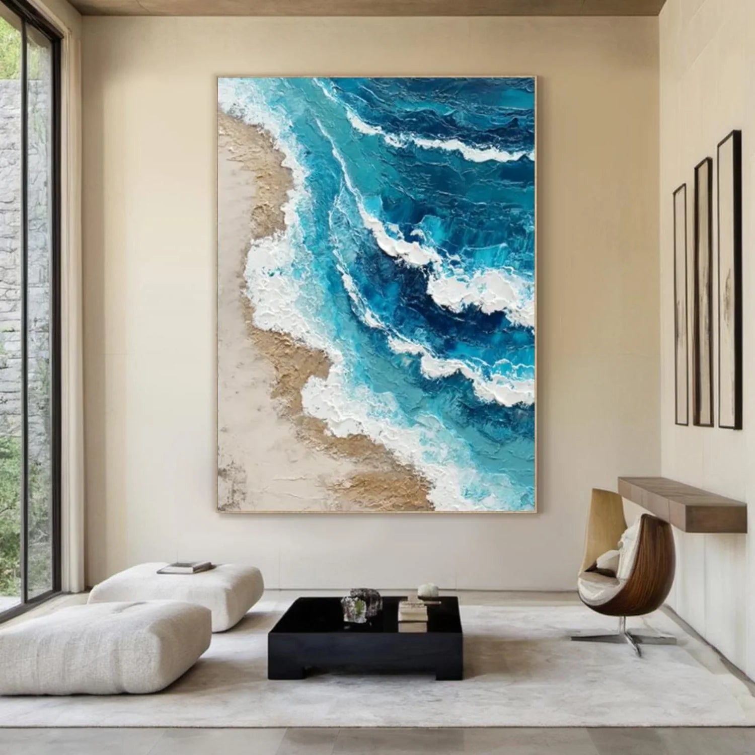 Sea & Sky Abstract Wall Art #MS215
