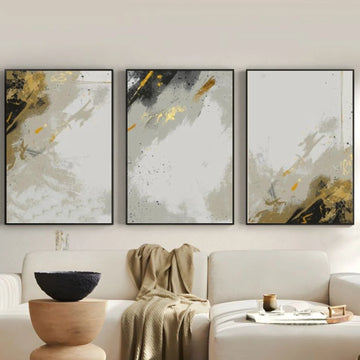 Abstract Canvas Art Set of 3 #WS966