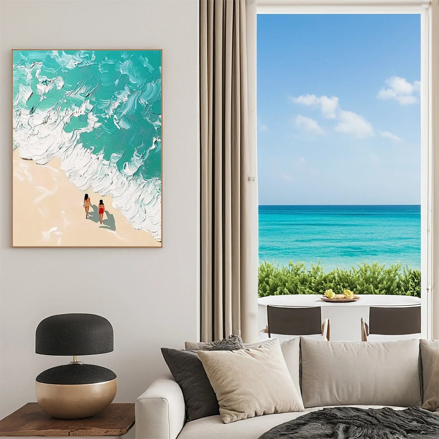 Swimming Sport Textured Wall Art #SA016