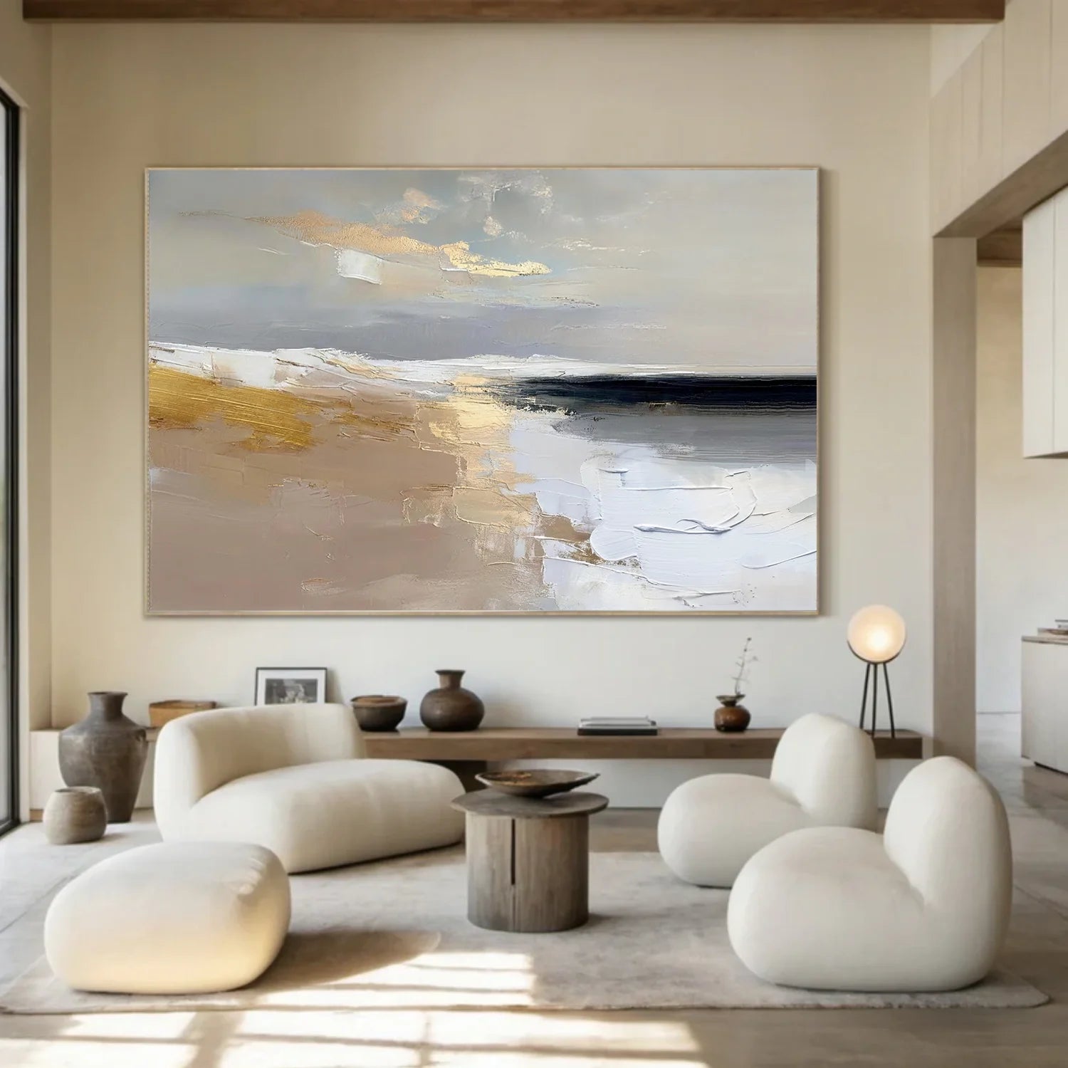 Sea & Sky Abstract Wall Art #MS221