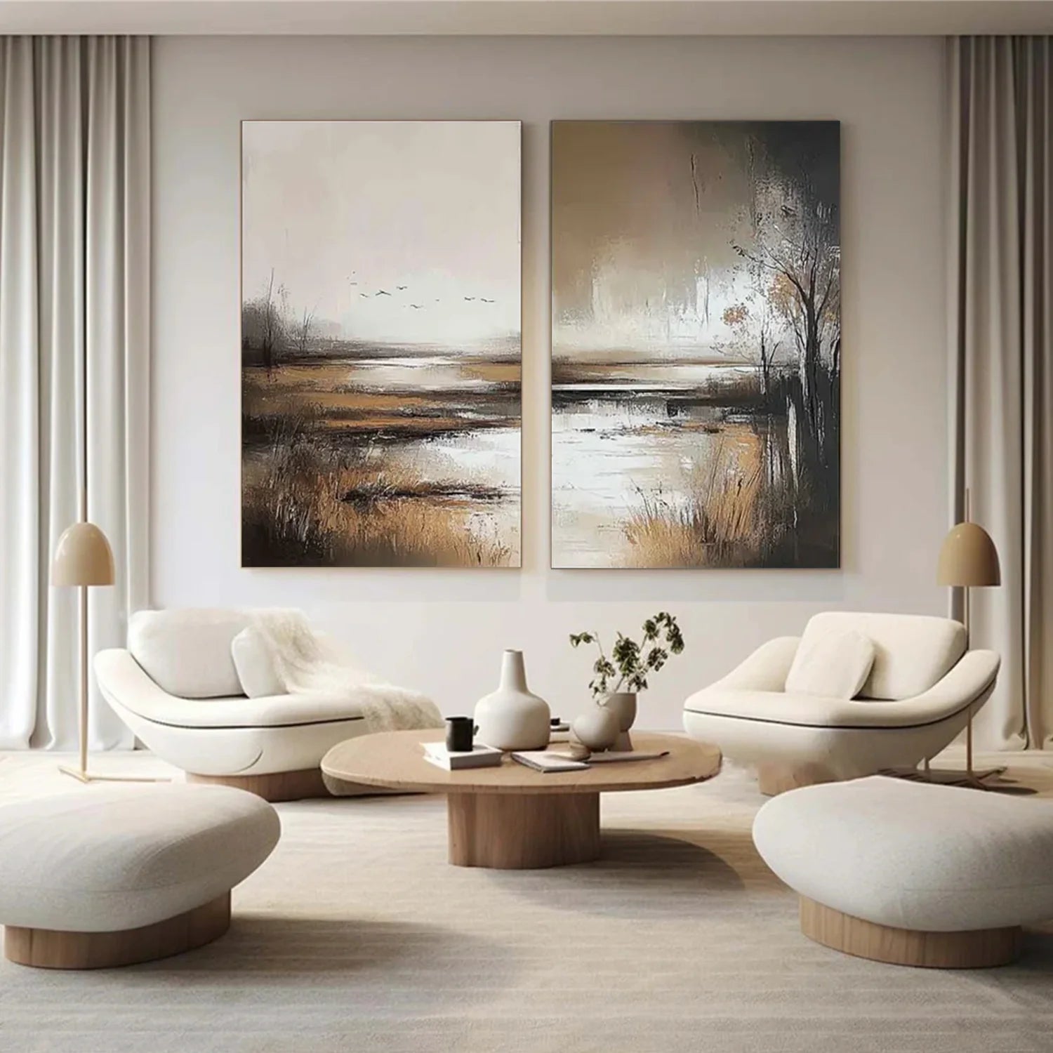 Abstract Canvas Art #WS602