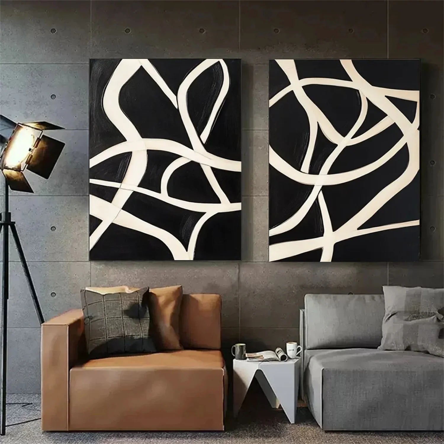 Abstract Tranquility Set of 2 #WS554