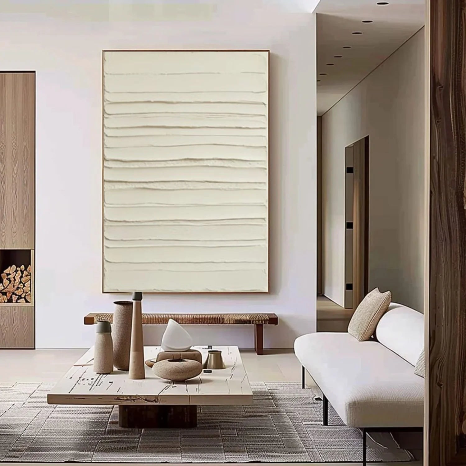 Minimalist Textured Canvas Art #MM354