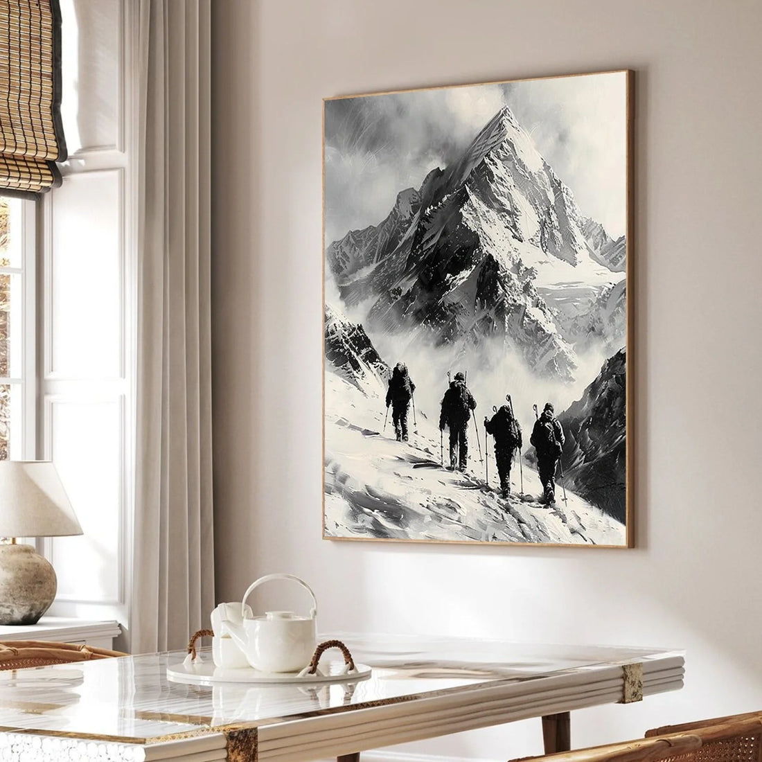 Minimalist Mountain Canvas Art #MM298