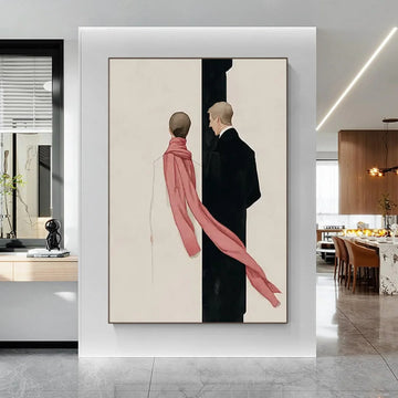 Abstract Portrait Wall Art #AP105
