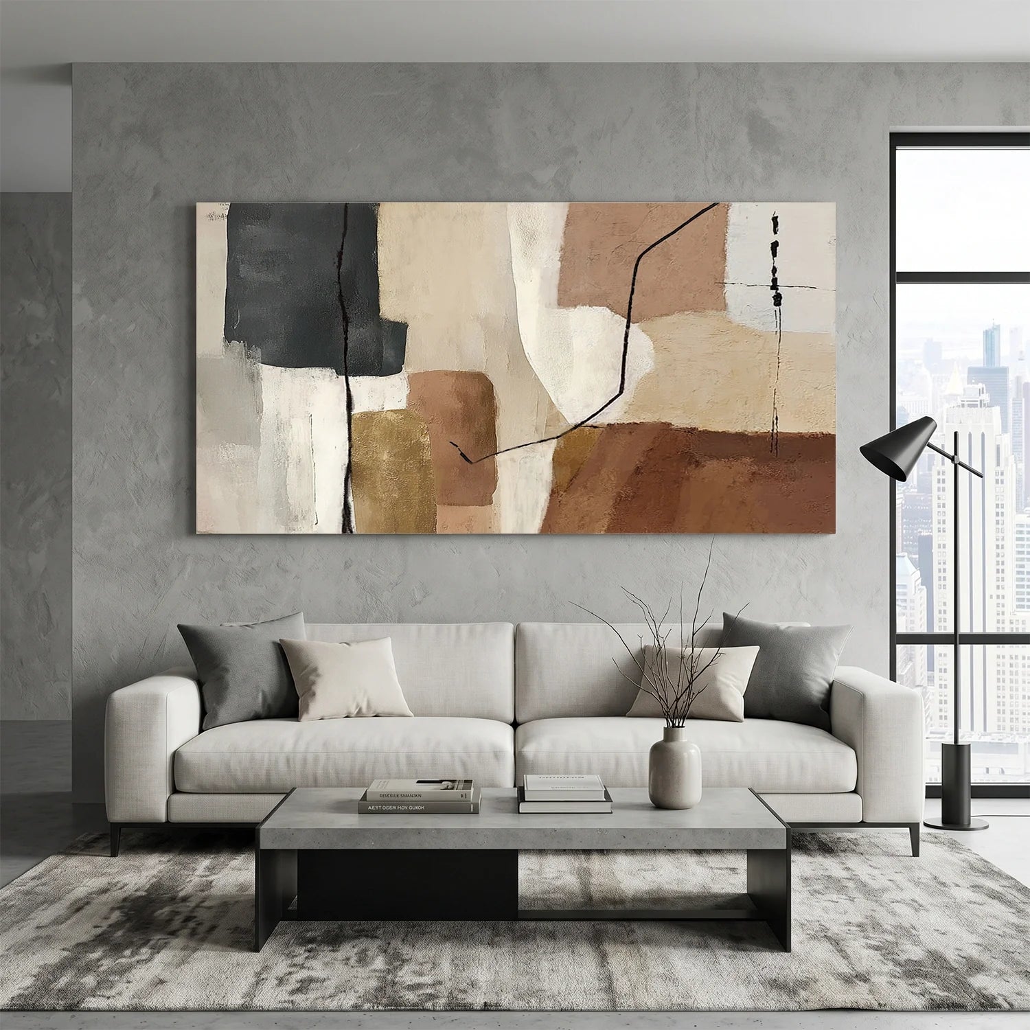 Abstract Canvas Art #WS1066