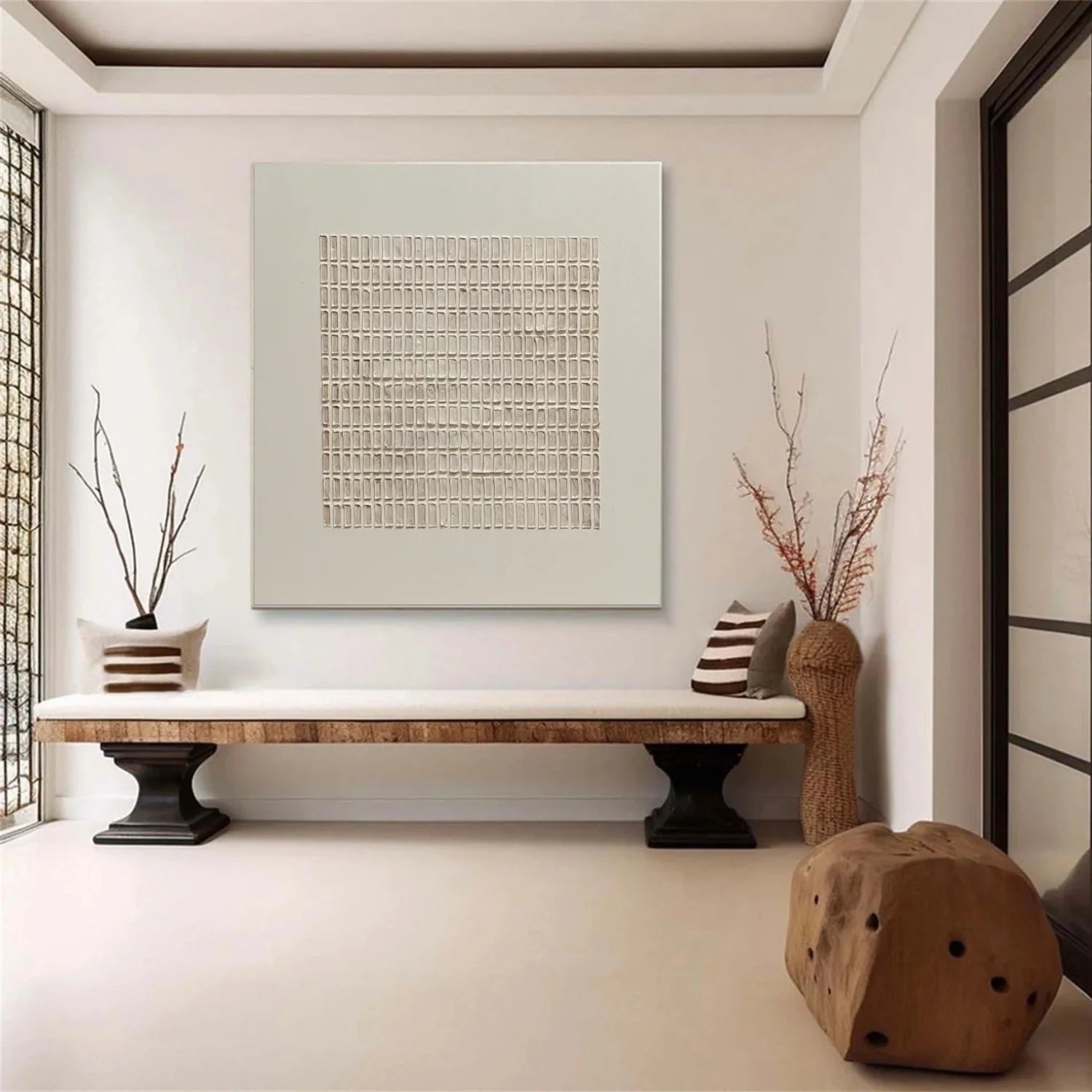 Wabi Sab Textured Canvas Art #WS908