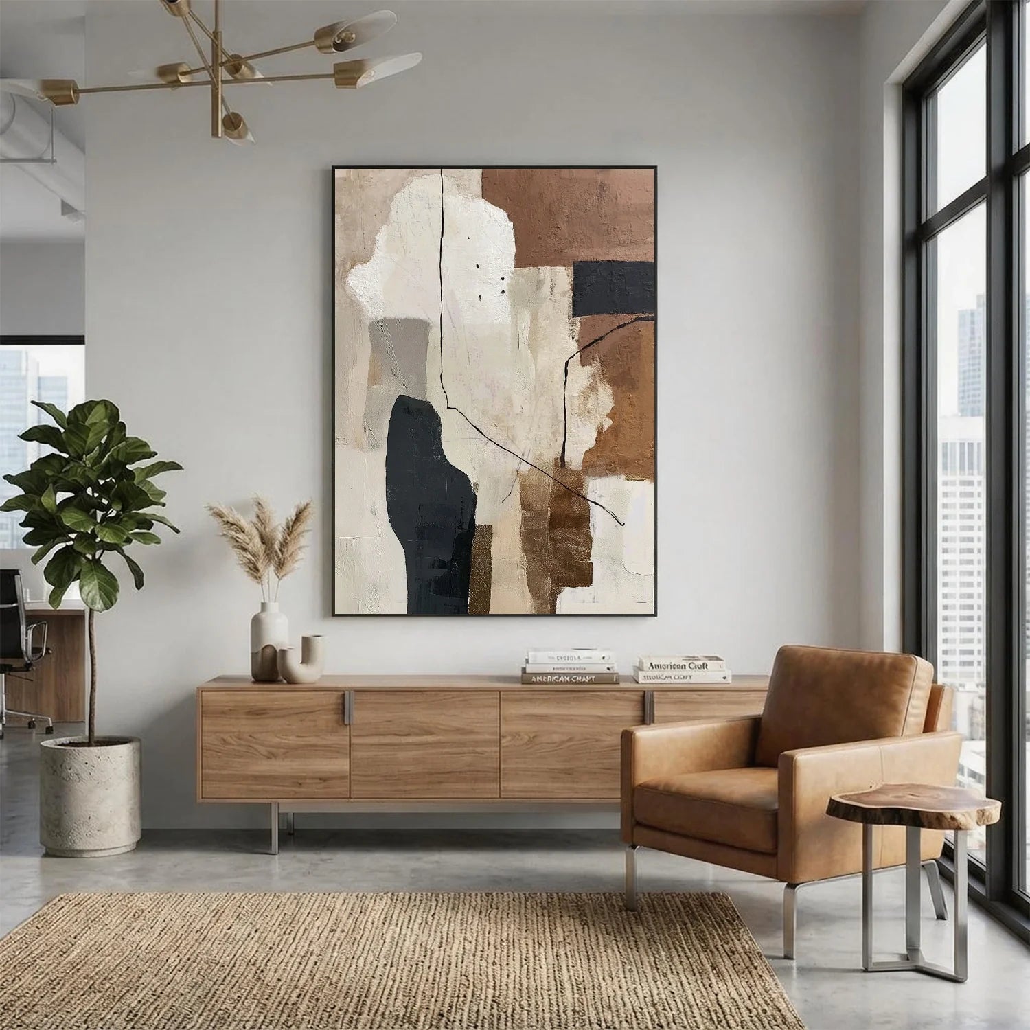 Abstract Canvas Art #WS1064