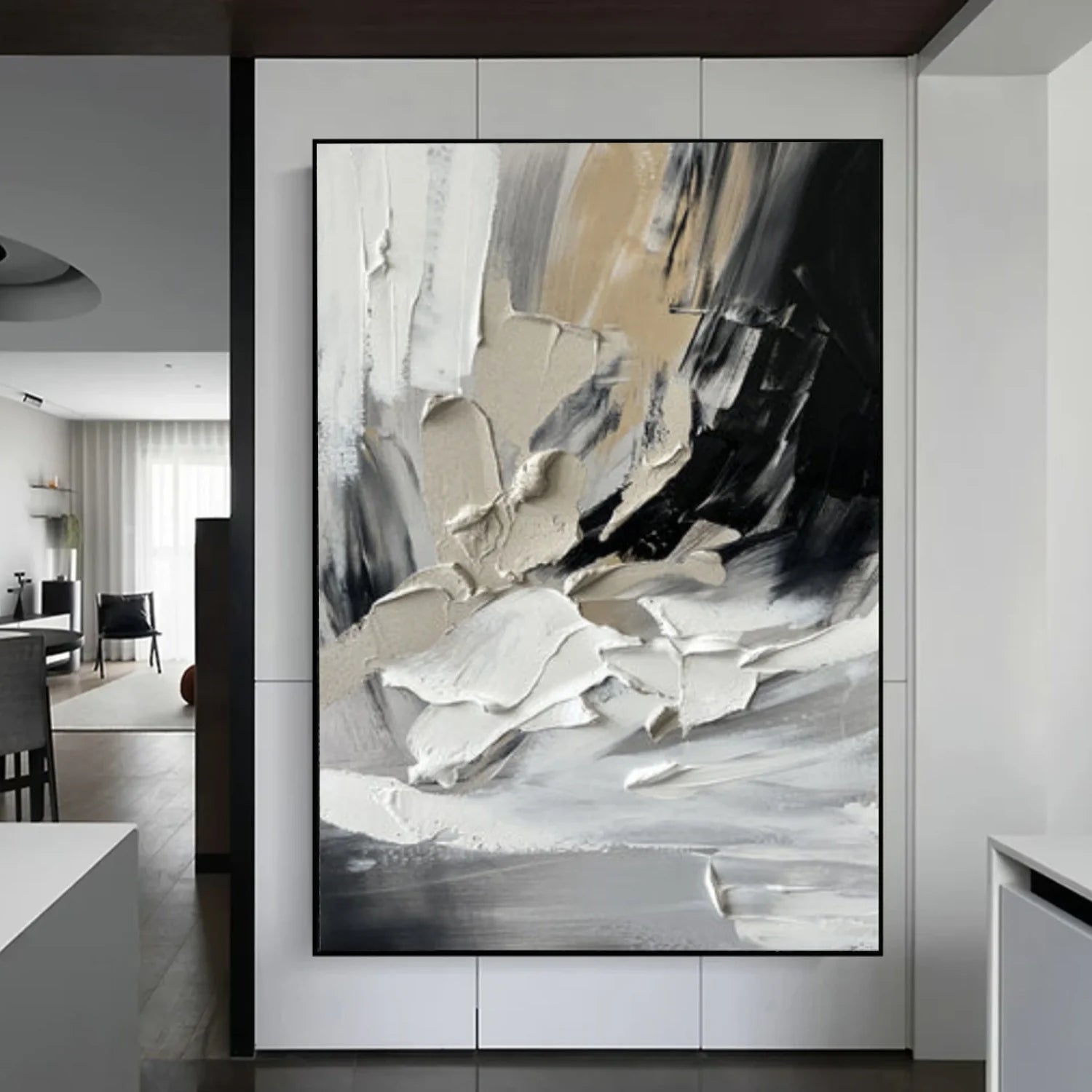 Minimalist Textured Canvas Art #MM319