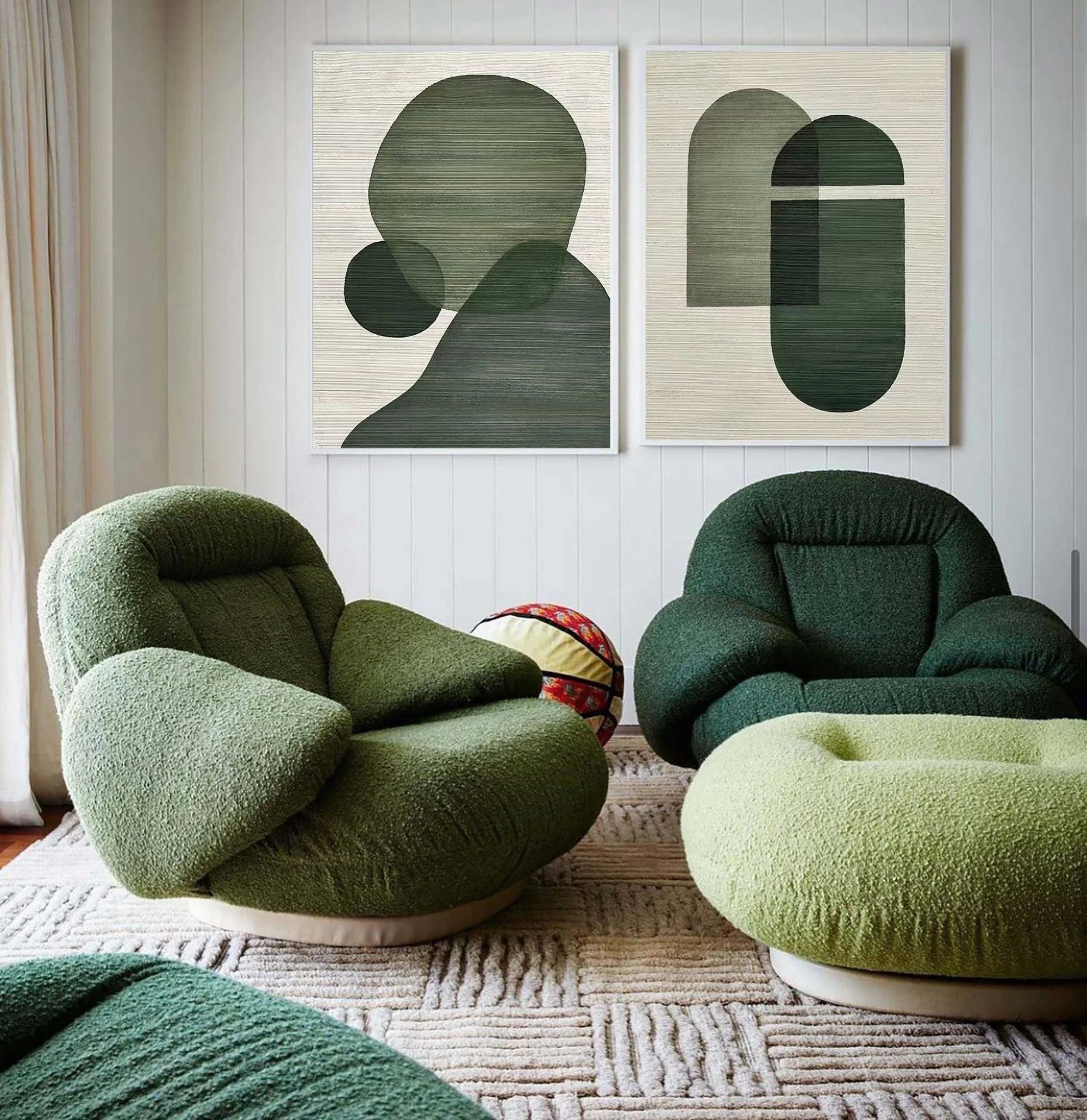 Abstract Tranquility Set of 2 #WS024