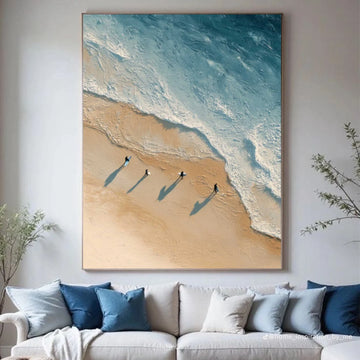 Sea & Sky Abstract Wall Art #MS283