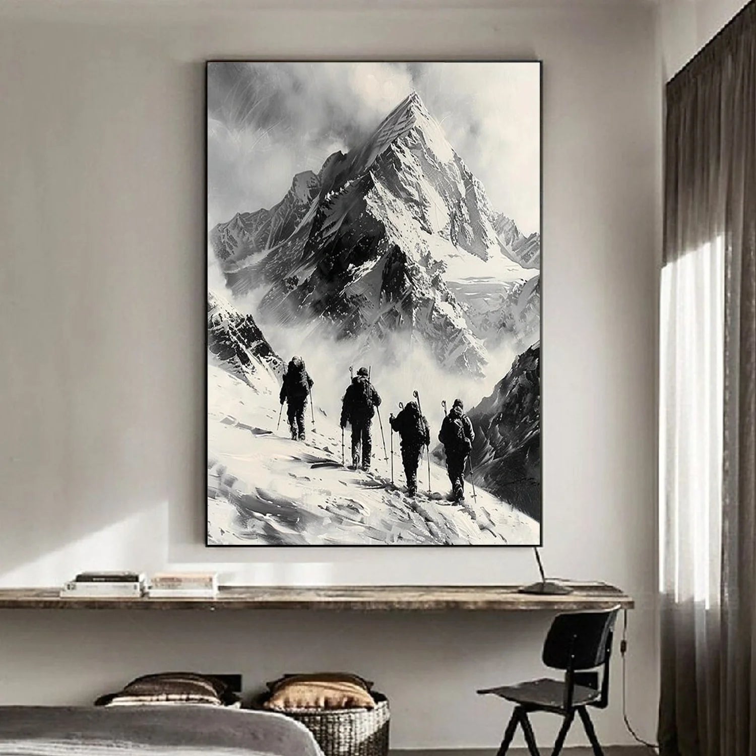 Minimalist Mountain Canvas Art #MM298