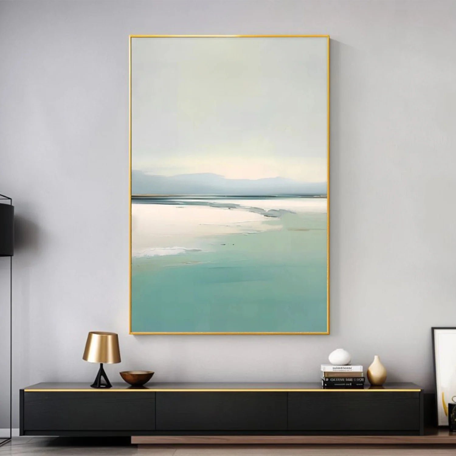 Sea & Sky Abstract Wall Art #MS227