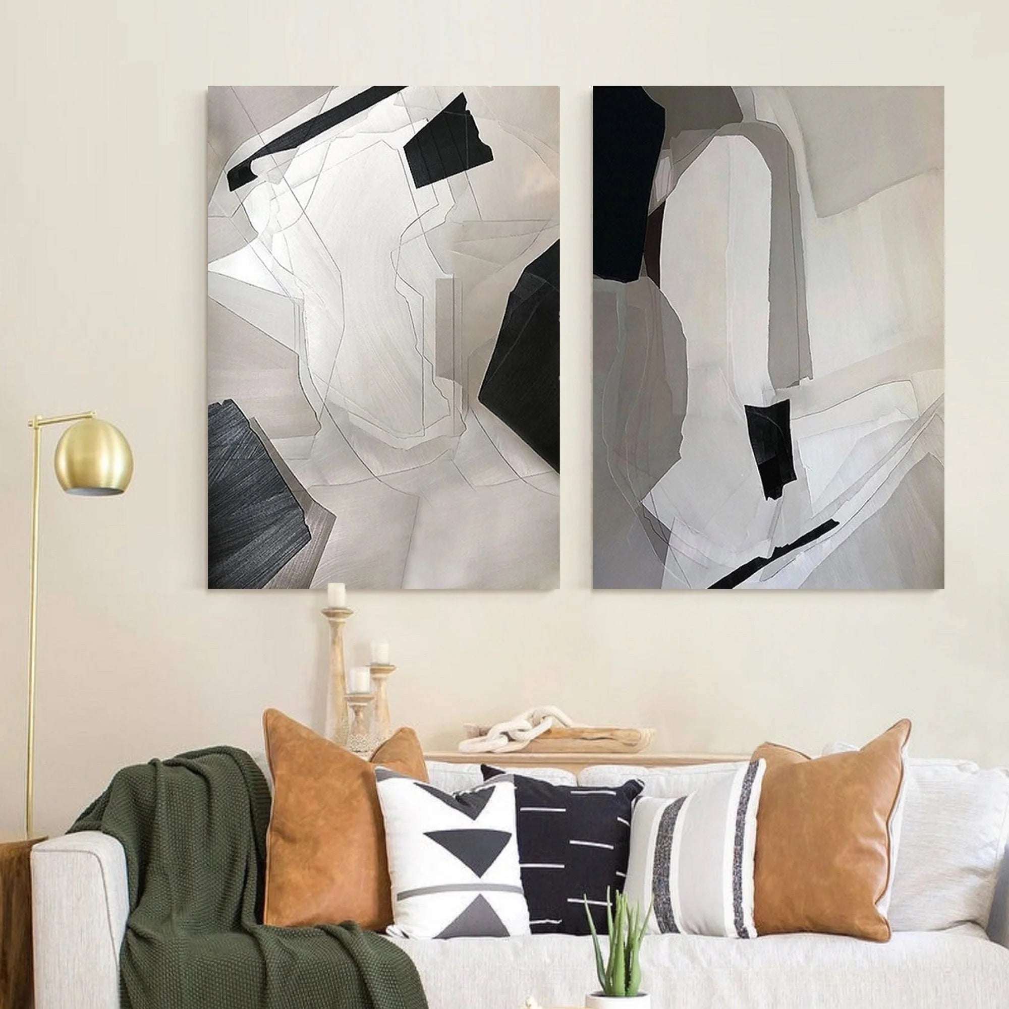 Abstract Tranquility Set of 2 #WS025