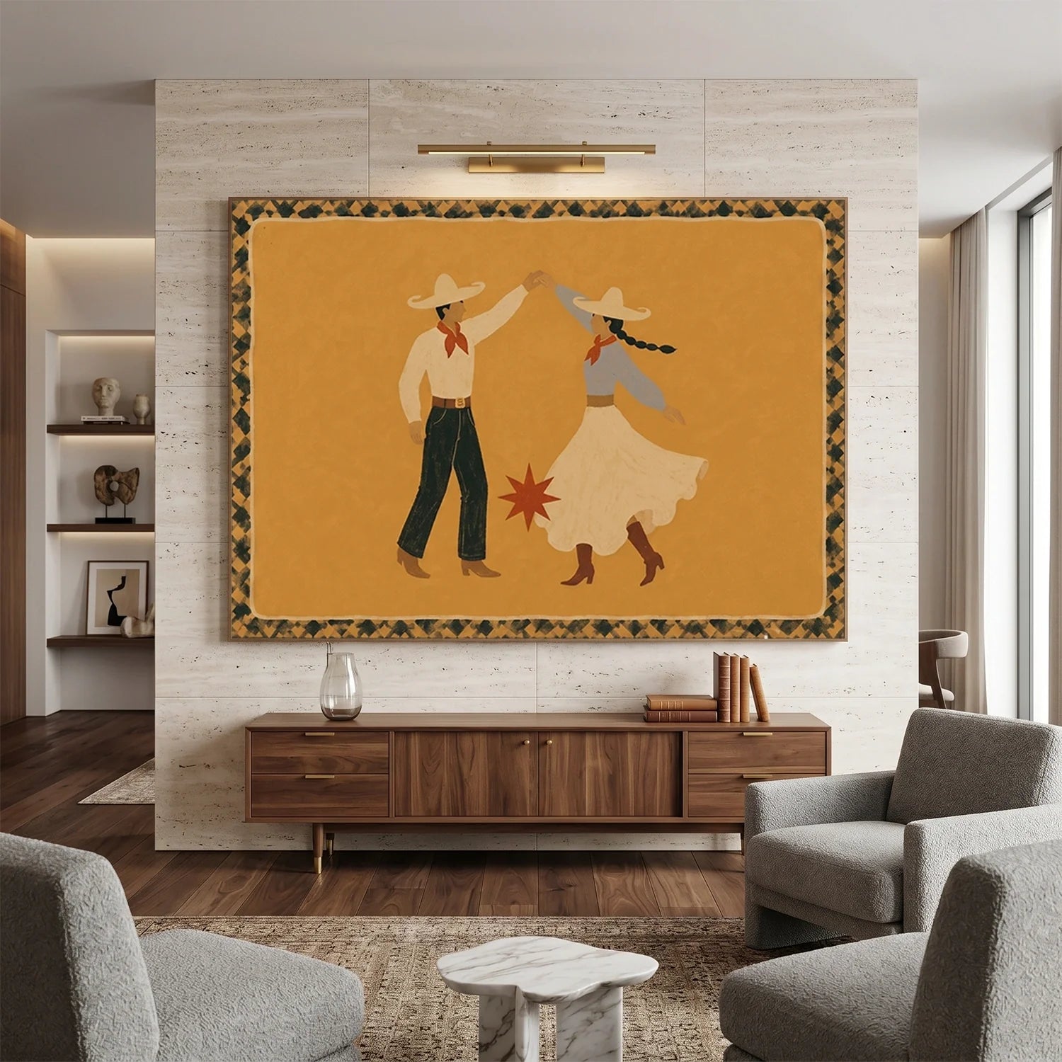 Vintage Americana Art #VA091
