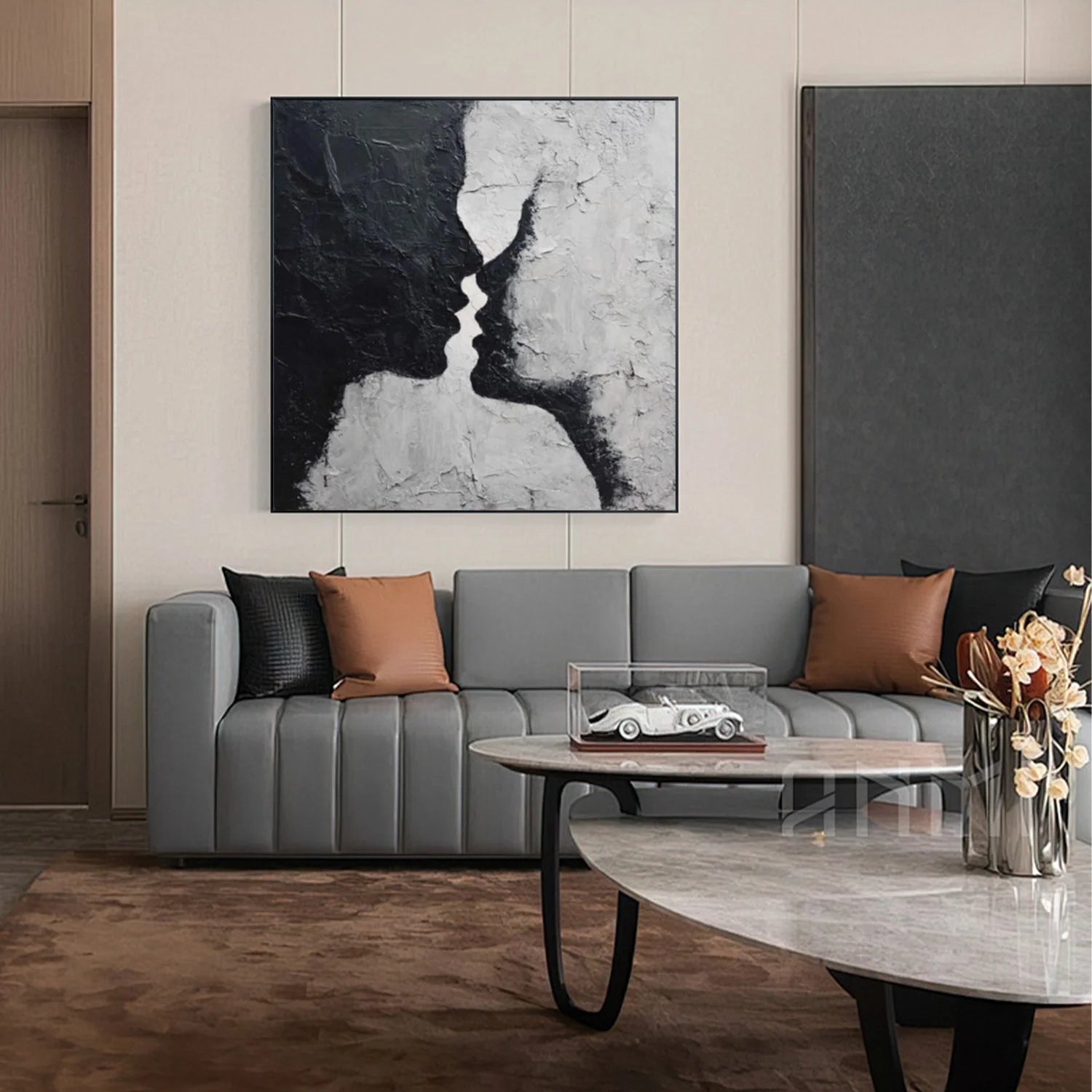 Abstract Portrait Wall Art #AP103