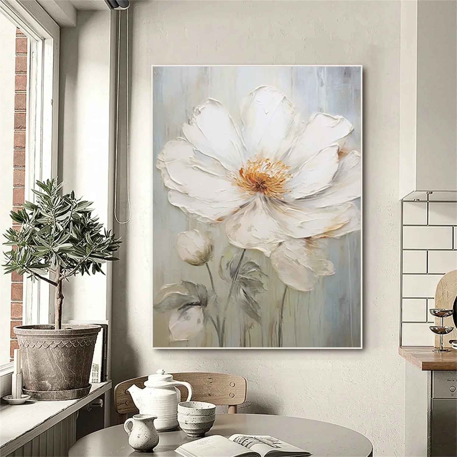 Flower & Tree Abstract Wall Art #ML134
