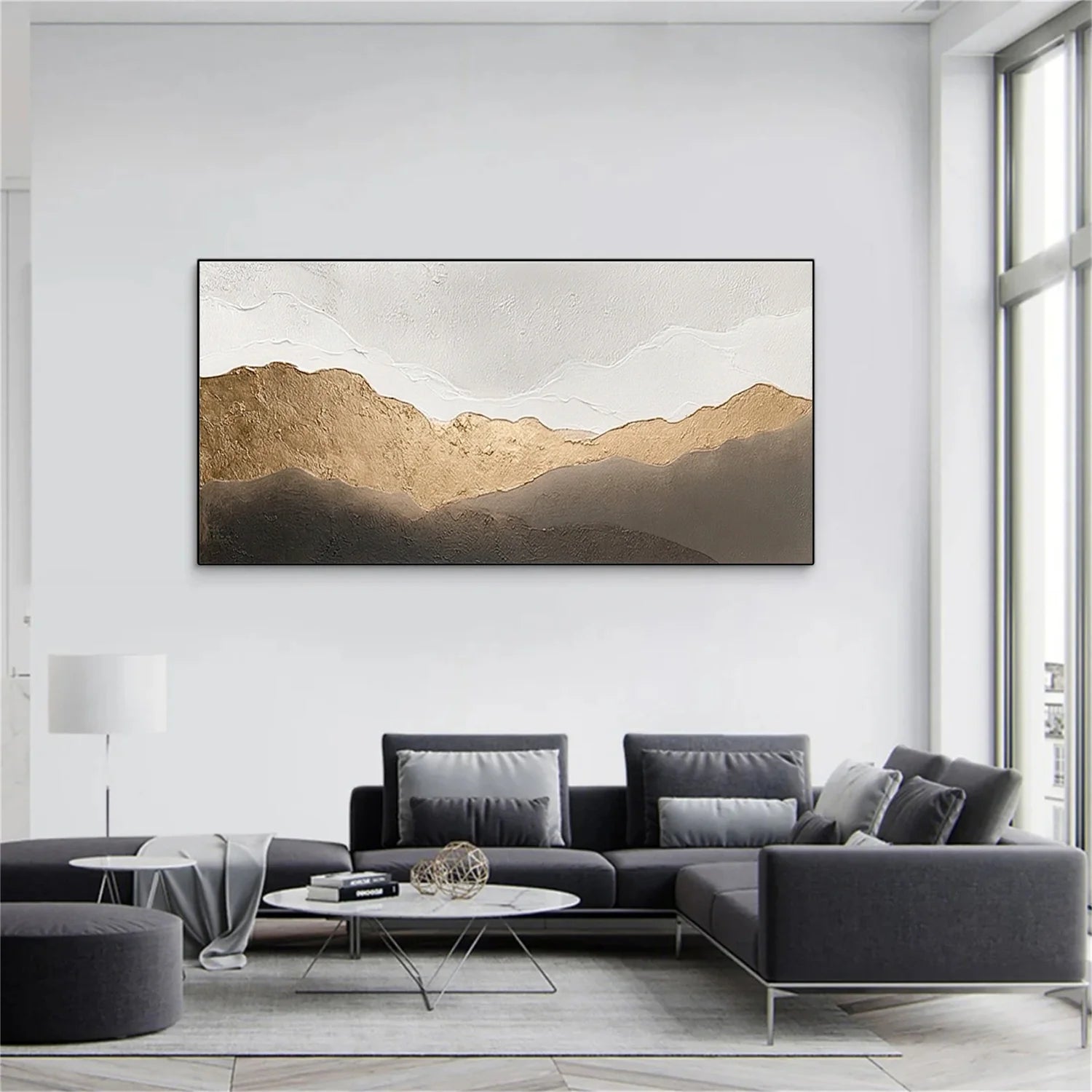 Minimalist Mountain Canvas Art #MM399