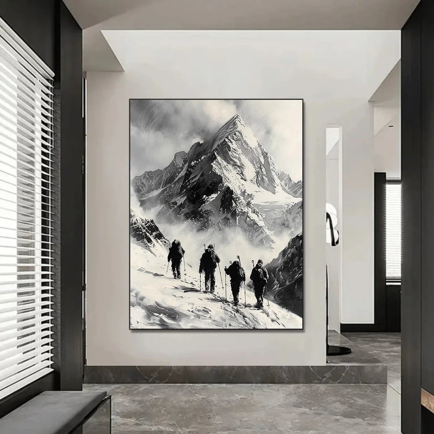 Minimalist Mountain Canvas Art #MM298