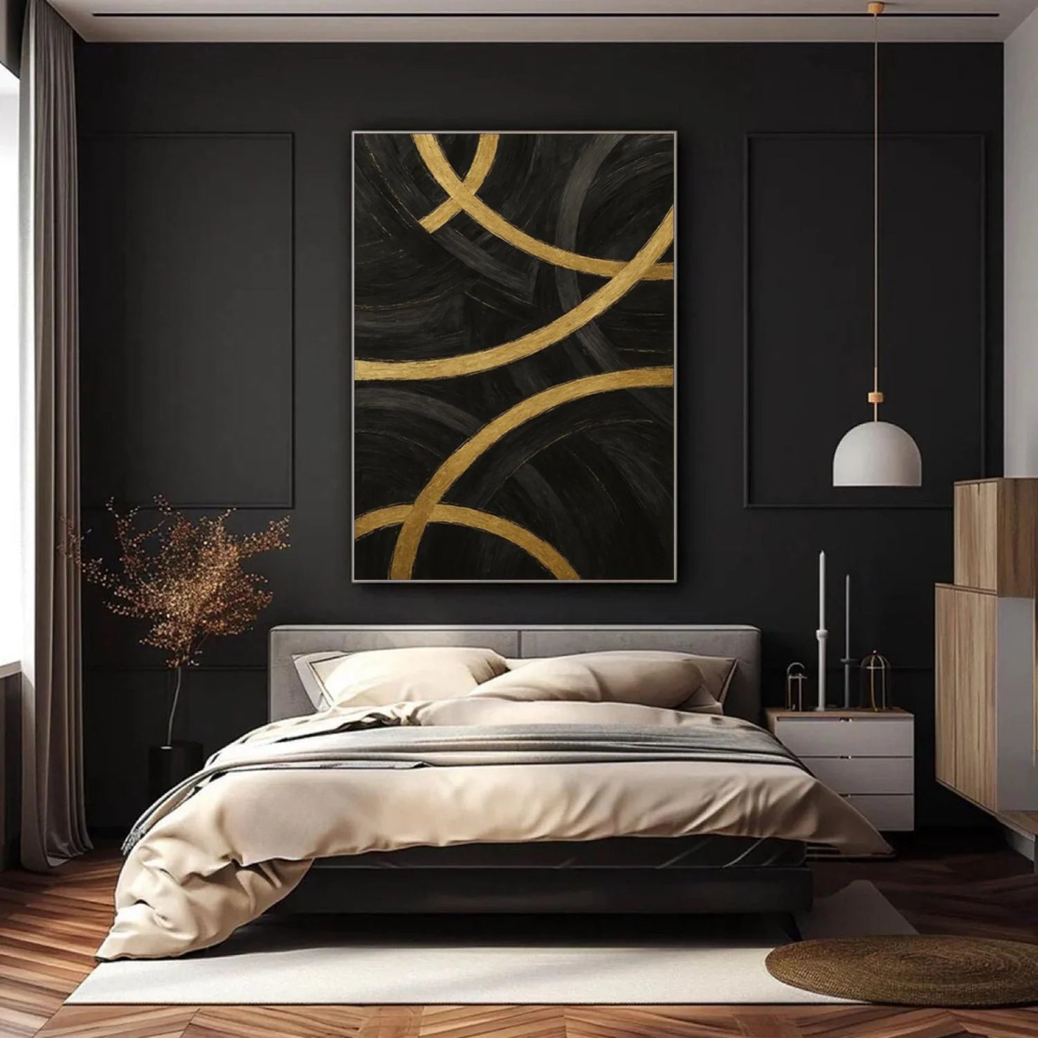Minimalist Textured Canvas Art #MM344