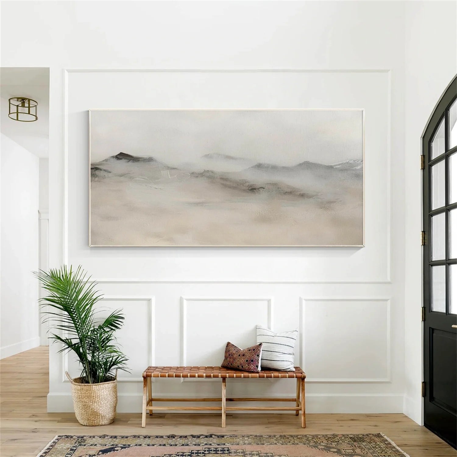 Minimalist Mountain Canvas Art #MM389