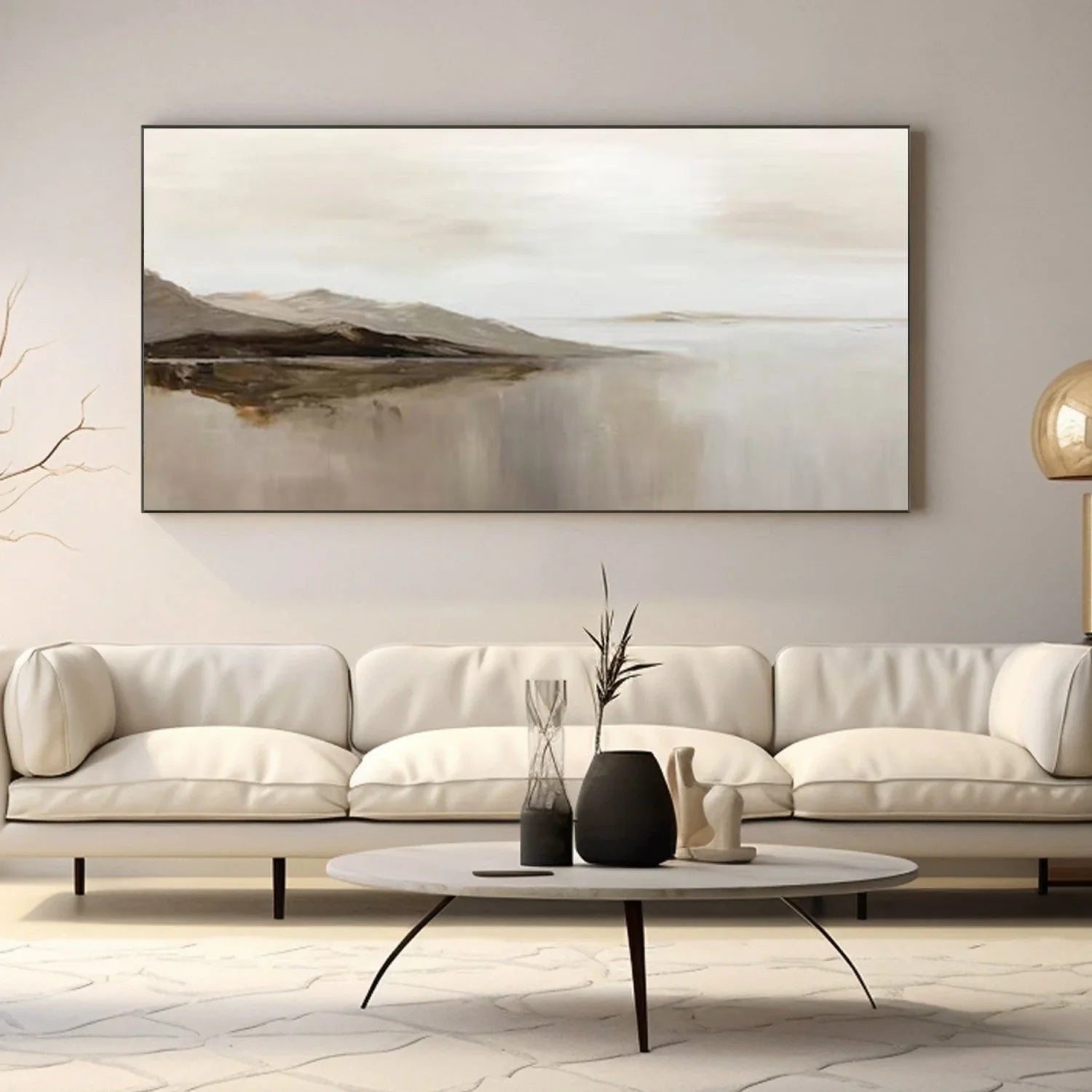 Minimalist Mountain Canvas Art #MM391