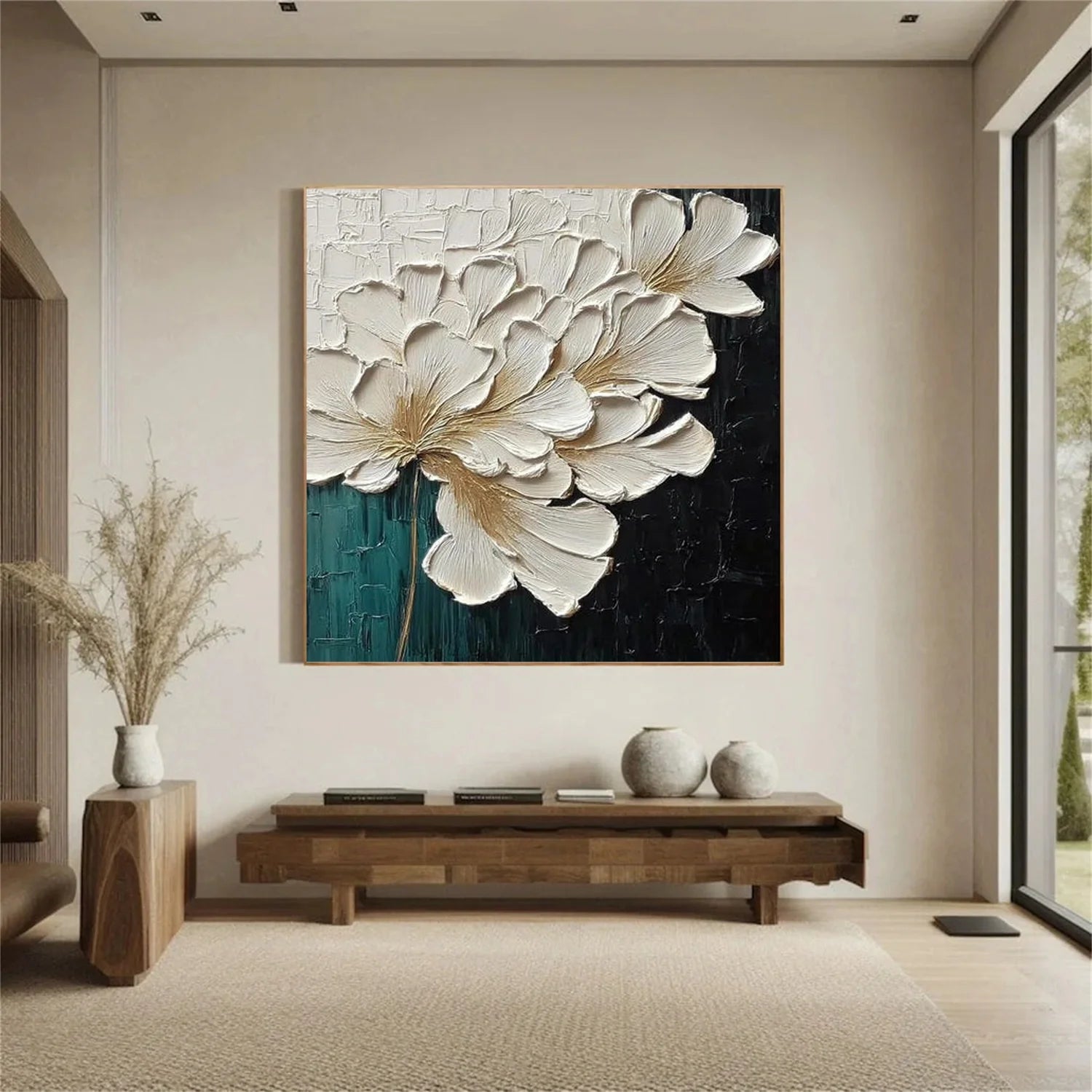 Flower & Tree Abstract Wall Art #ML253